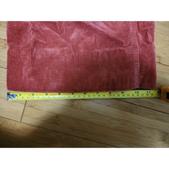 Anthropologie Pilcro and the Letterpress Orange Corduroy Wide Legs Pant Size 29 - Picture 9 of 10